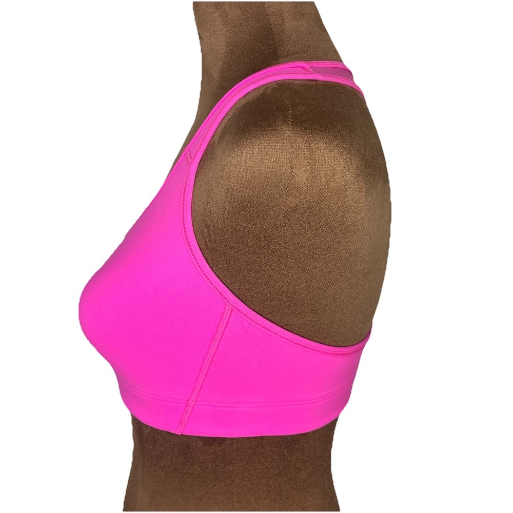 Victoria's Secret Sport- VSX Small Yoga Racerback Pullover Sport Bra Mesh Pink - Picture 4 of 13